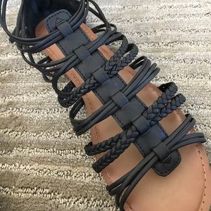 Black sandals